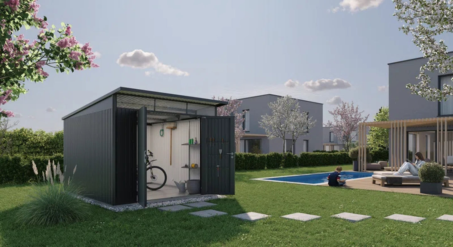 Avantgarde 9 Ft. W X 12 Ft. D Metal Storage Shed