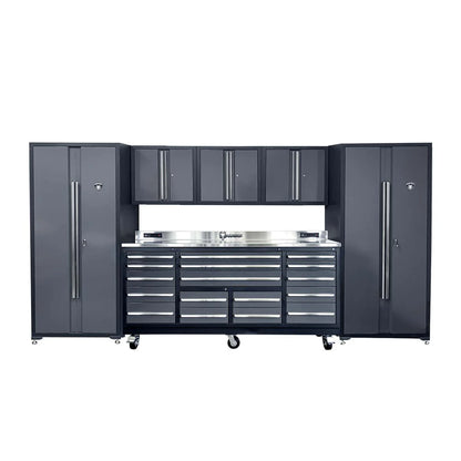Dragonfire 17 Drawer Pro Series 7FT Workbench with Swappable Drawers